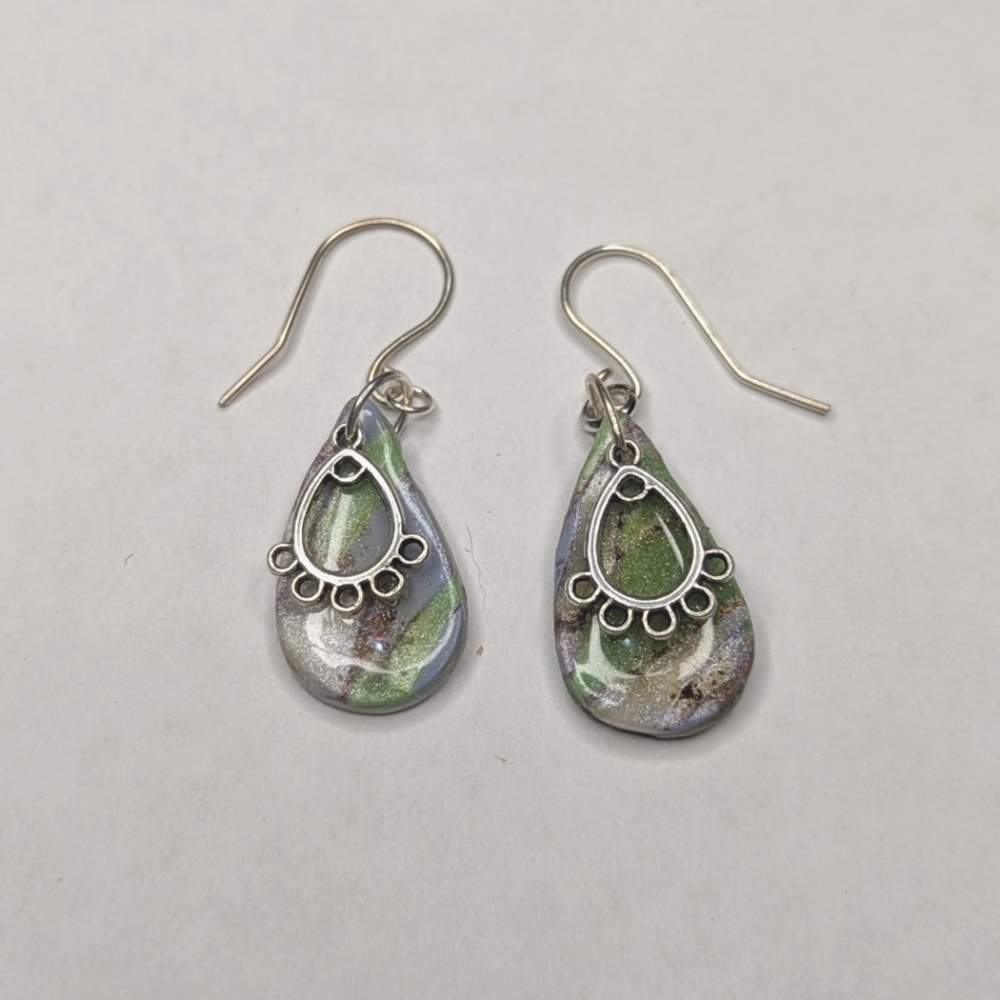 Raindrop Charm Earrings - Picture 5 of 6